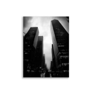 Black towers No:1 | Juliste