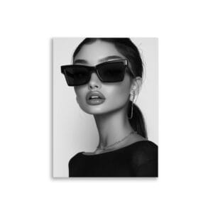 Black sunglasses No:1 | Juliste