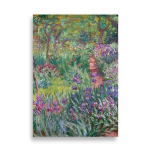 Monet - The Artist's Garden at Giverny | Juliste