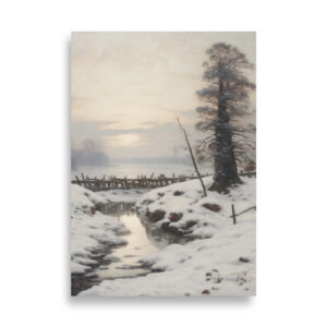 Talven keskellä | Juliste